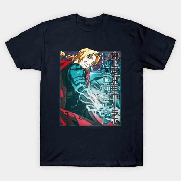 fullmetal alchemist fusion anime T-Shirt by nowsadmahi